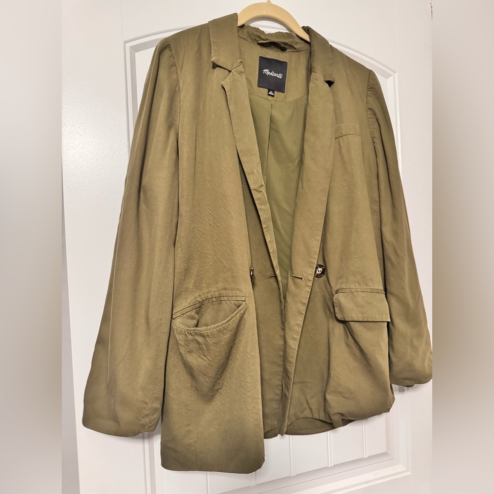 Madewell Green Blazer